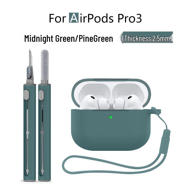 Compatible with Apple AirPods Pro 3 Silicone Protective Case, Bluetooth Earphone Cover