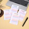 Macaron Sticky Note Set: Reusable To-Do Lists & Checklist Stickers for Students and Offices