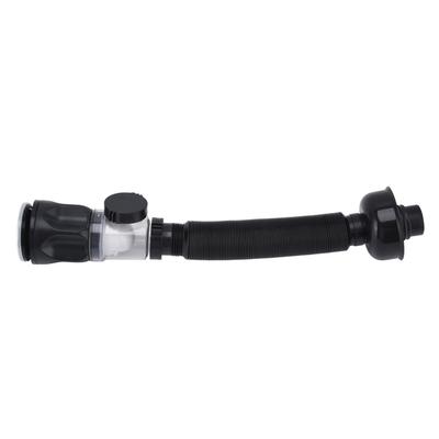 Basin Drain Pipe Wash Basin Sink Drain Hose Flexible PVC Water Pipe for Kitchen Bathroom BlackMulti