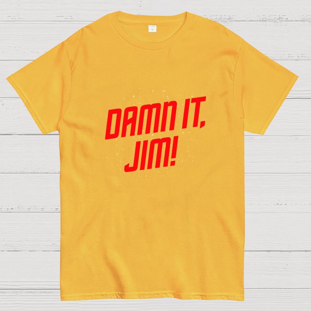 Damn It Jim Cotton Summer Casual Cool Loose T-Shirt
