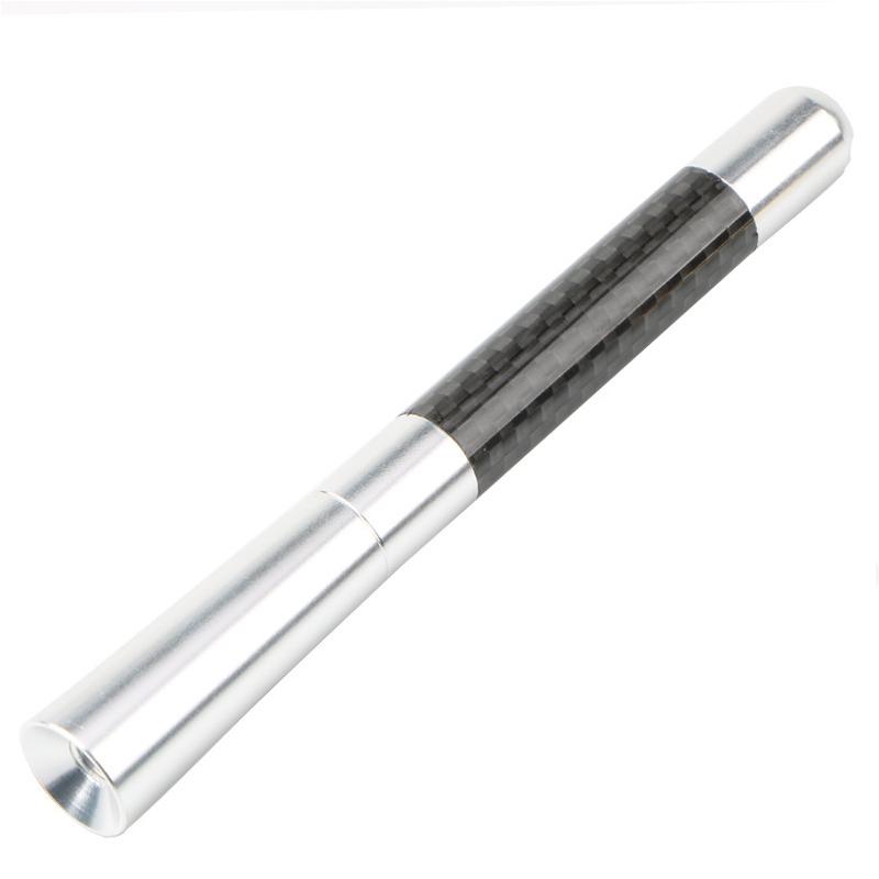 Carbon Fiber Car Roof Antenna with M3 M4 M5 M6 Screws 12cm Black Colorful Radio Aerial Antenna Universal Car Styling Accessories