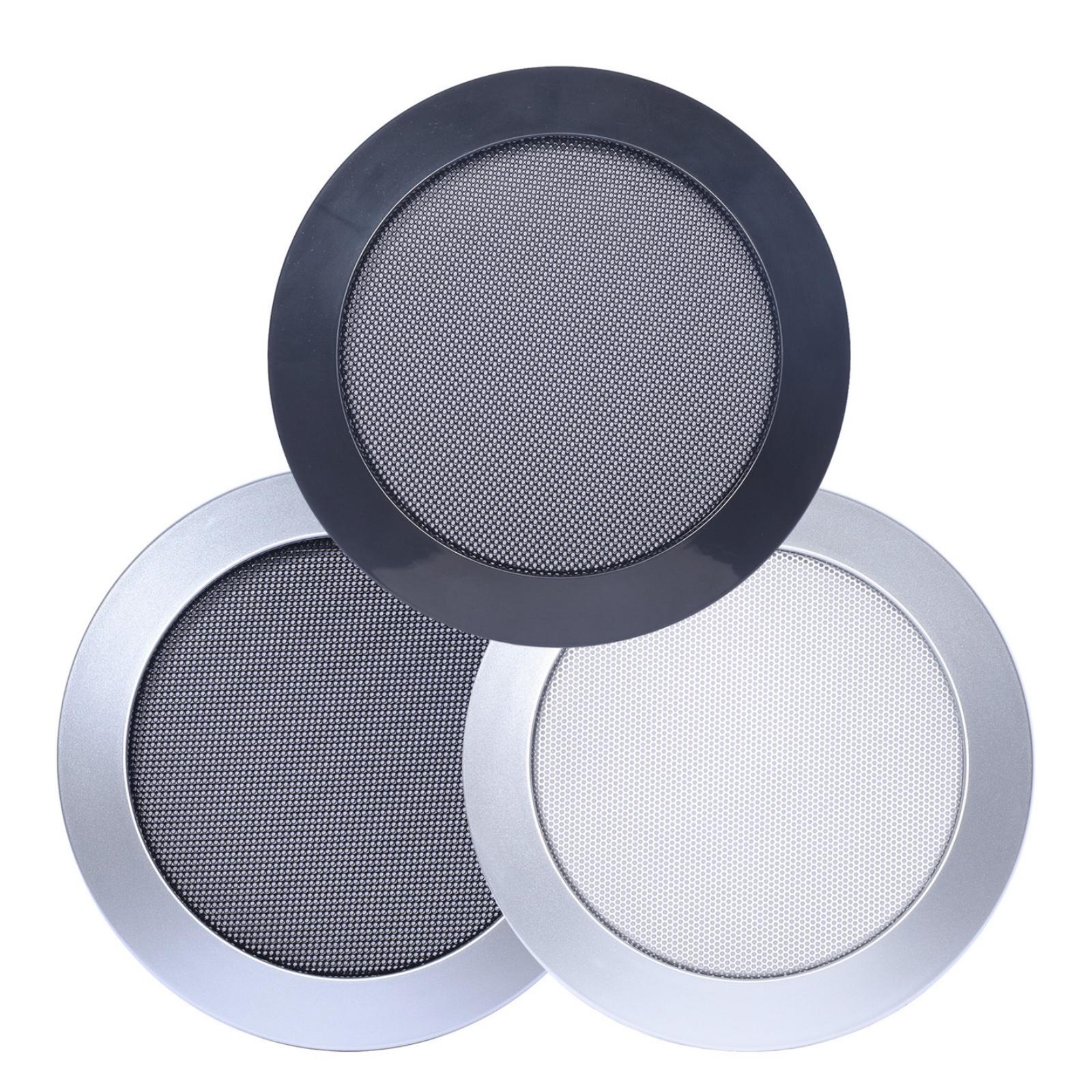 4inch Speaker Net Cover Home Home Mesh Enclosure Speakers Plastic Frame Metal Iron Wire Grilles