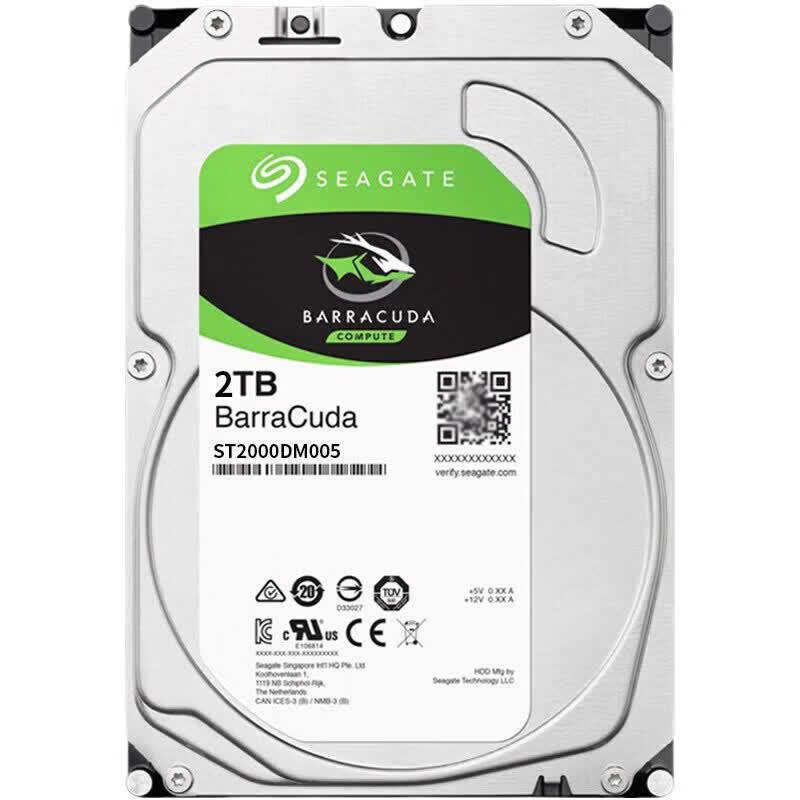 Seagate Barracuda 2TB 3.5-inch Desktop Hard Drive ST2000DM005