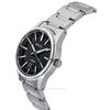 Seiko Analog Stainless Steel Black Dial Quartz SUR535P1 100M Men's Watch
