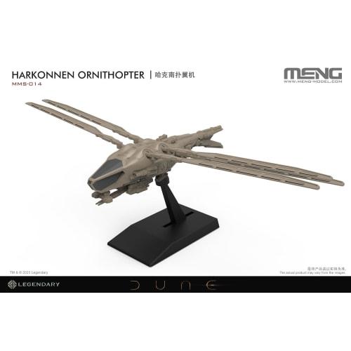 Mon Model Dune: Sand Planet Harkonnen Ornithopter Non-Scale Plastic Model Kit, Approx. 88mm In Length, MMMS014