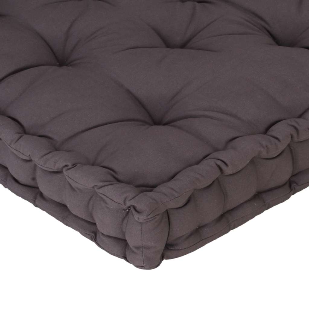 Palette Cushions 2 Pcs Cotton Anthracite