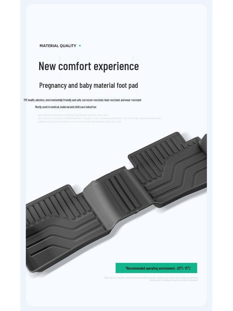 2022-2026 Nissan Altima Dirt-Resistant TPE Floor and Trunk Mats