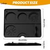 Espresso Tamping Mat, Silicone Non Slip Holder Pad Coffee Press Cushion Tool, Coffee Accessory Tamp Station Mat for Home, Cafe