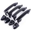 Exterior Door Handle for Kia Spectra, Front Left 82650-2F000, Front Right 82660-2F000, Rear Left 83650-2F000