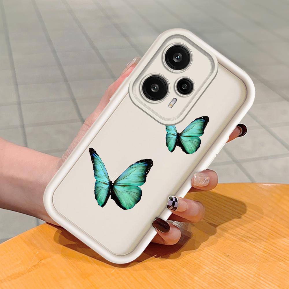 Soft Silicone Square Ladder Printing Pattern Phone Casing Full Cover Camera Shockproof Protection Rubber Case for Xiaomi Redmi