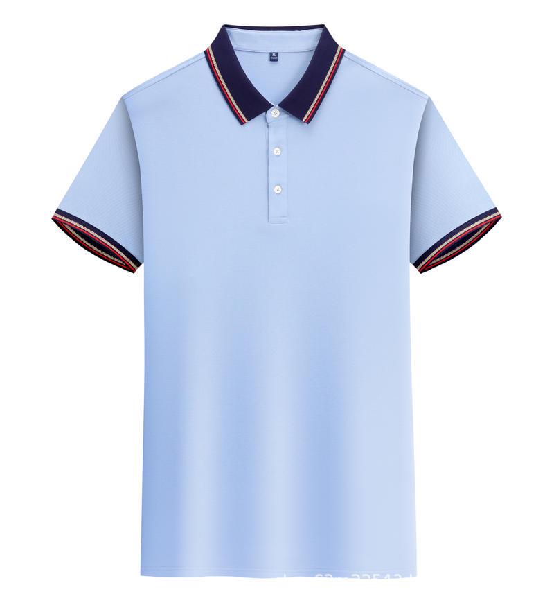 Custom Short Sleeve Polo Shirts - Personalized Work Uniforms with Embroidery Logo for Business or Group Class.