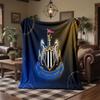 Coperta in Flanella con Stampa del Newcastle United Calcio Morbida Calda Coperta da Divano Letto per Casa Ufficio Camera da Letto