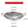 Jingbeier 304 Stainless Steel Hammered Snowflake Hot Pot