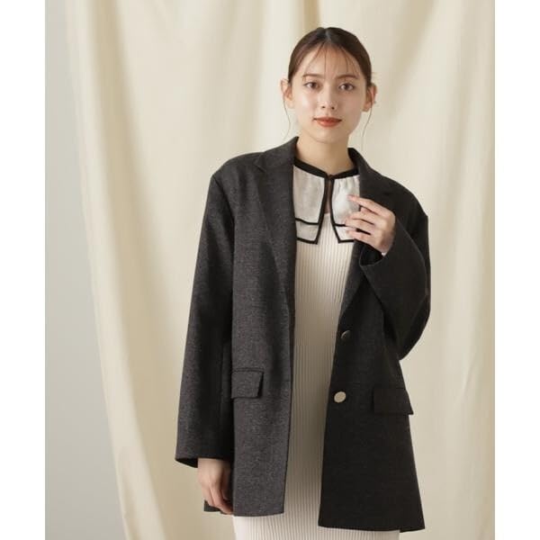 Jill by Jill Stuart Single-Breasted Tailored Jacket