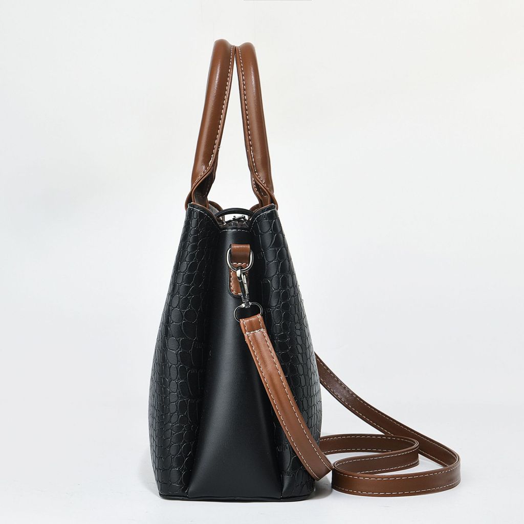 Fashionable Pu Handbag With Zipper Flap And Card Pocket For Womens Daily Use