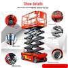 Electric Hydraulic Scissor Lift Platform, 4-14m, Self-Propelled Aerial Work Elevator