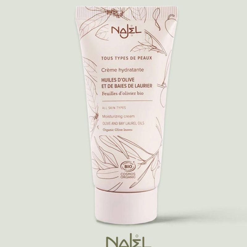 

Nazel Face Cream French Organic Moisturizing Cream Nourishing Cream Natural Ingredients Low-Irritation Skin Soothing 50ml