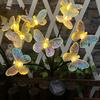 Solar Butterfly Outdoor Garden Lights - Colorful Decorative Landscape Lighting for Villa, Courtyard, and Homestay Festivals