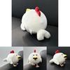 White Small Flying Chicken Stuffed Animal Plush Doll For Playroom Decor