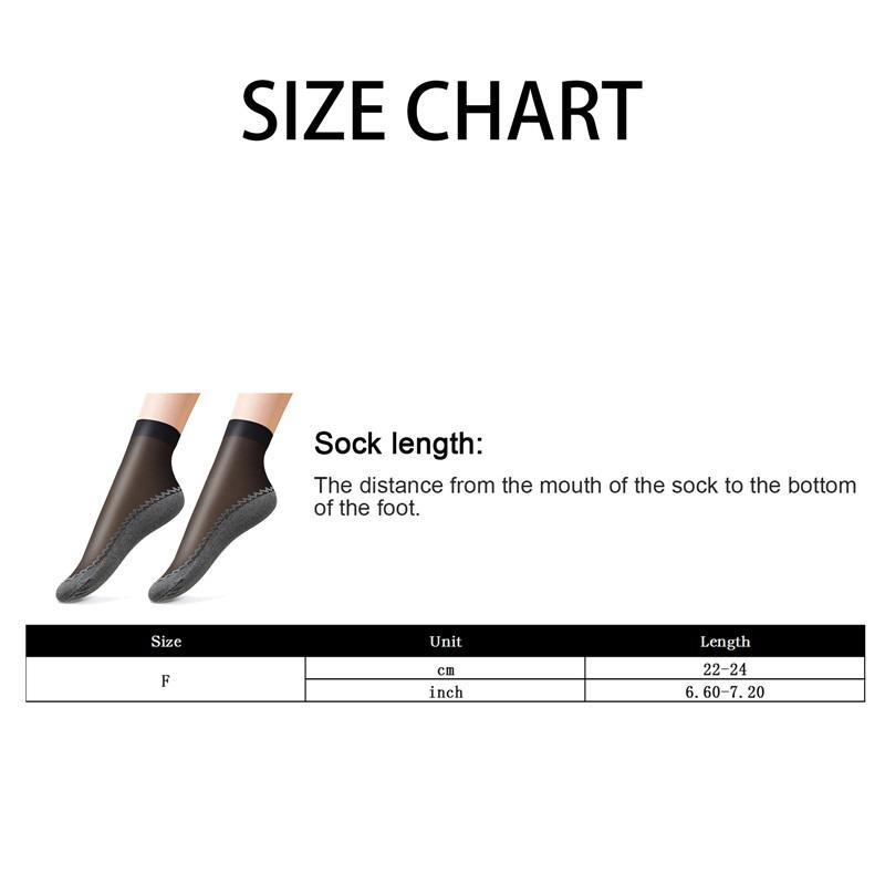 10pairs Womens Anti-Slip Socks ,Sweat Absorbing Cotton Bottom Velvet Socks, Ultrathin Breathable Summer Autumn Casual Sock