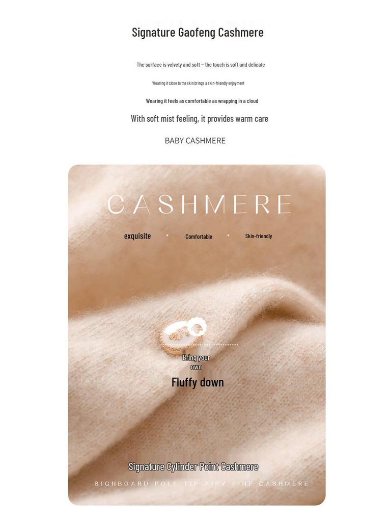 Women's Loose Fit Cashmere Raglan Cardigan – Round Neck, Long Sleeve, Solid Color