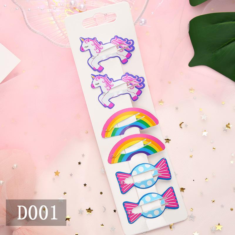 Kawaii Cartoon Fruit BB Clip Baby Children Hair Clips Bobby Pin Barrettes Accessories For Girls Kids Hairpins Hairgrip Headdress