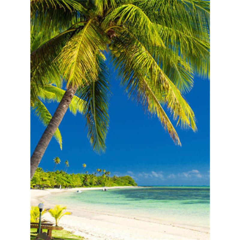 

5D DIY Алмазная картина Лазурный морской пейзаж Алмазная вышивка Набор для вышивки крестом Полный горный хрусталь Мозаика Домашний декор Square 20x30cm