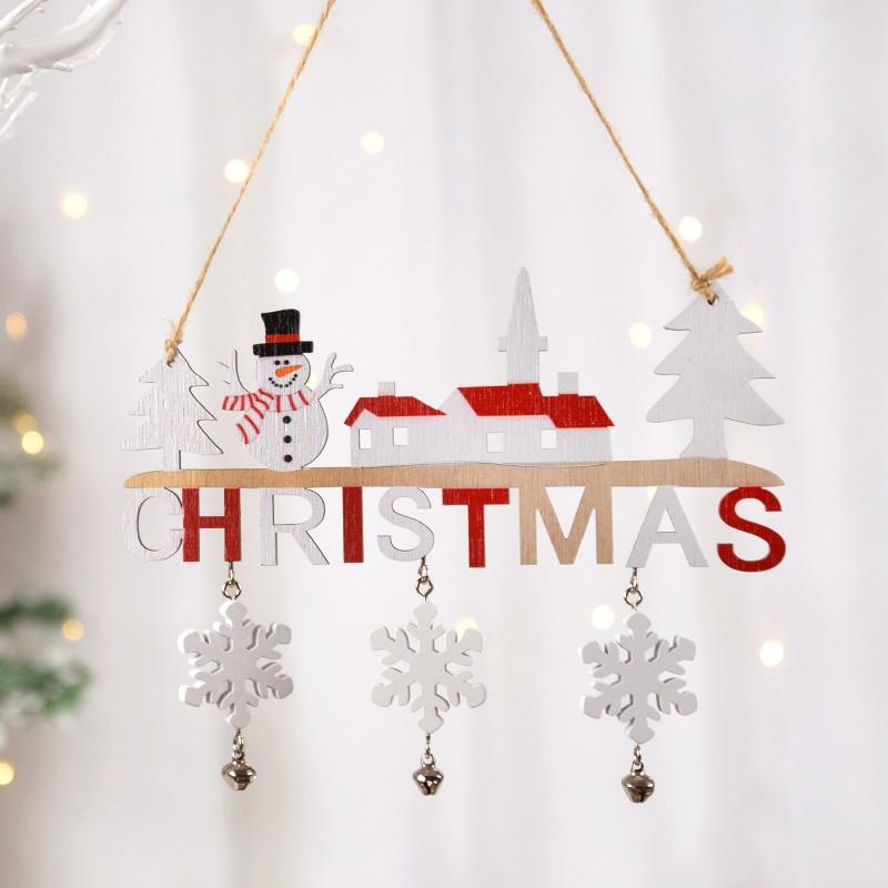 

Gnome Santa Claus Wooden Hanging Ornament 2024 Merry Christmas Decoration for Home Door Xmas Tree Pendants Navidad New Year 2025