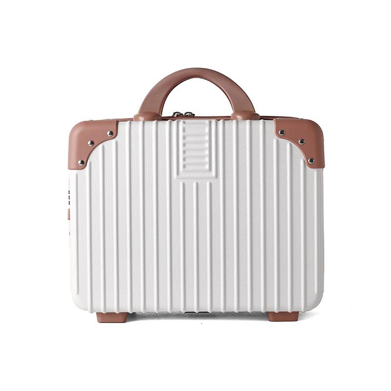 14" Carry-On Suitcase & Travel Organizer, Large Capacity 16" Lightweight Makeup Bag & Toolbox.