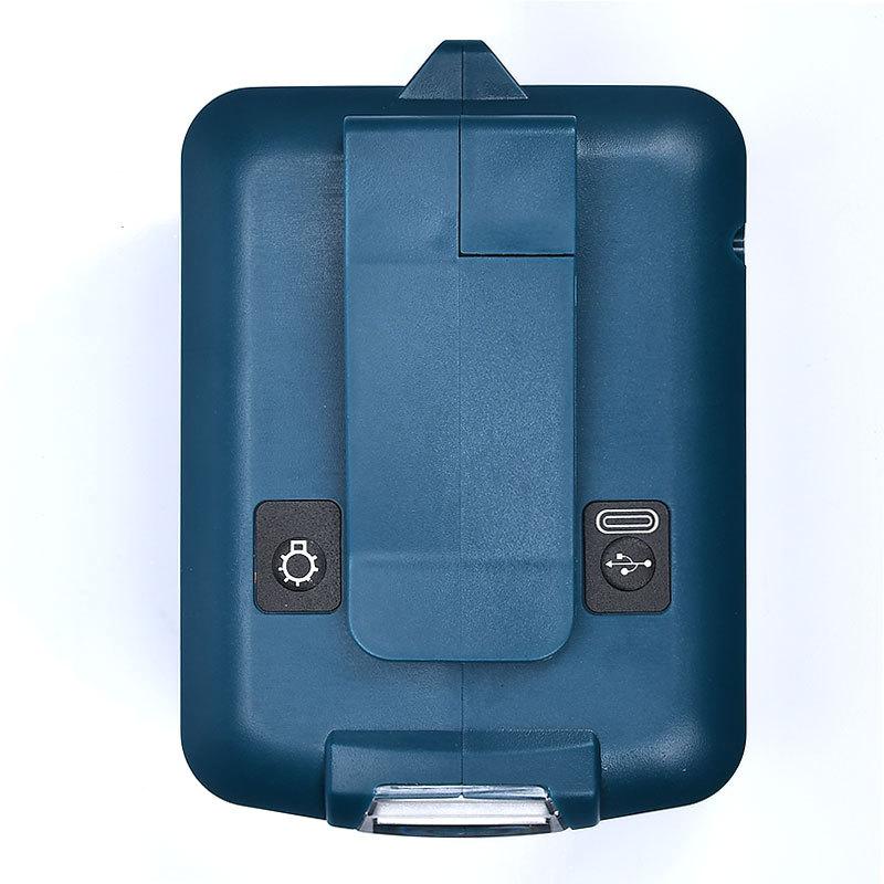 1 Pcs For  14.4V 18V Li-Ion Battery Bl1430 Bl1830 Adapter Led Light Working Lamp Usb Mobile Phone Charger