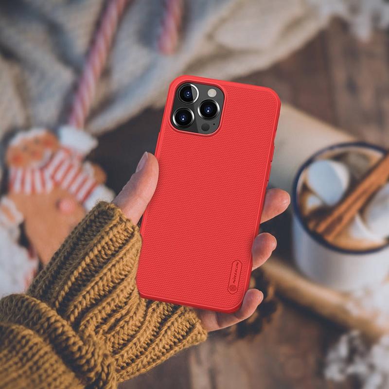 Nillkin Super Frosted Shield Pro - Etui Apple Iphone 13 Pro Max (czarny)