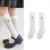 Comfortable Long Tube Socks for Girls Elastic Combed Cotton Stockings Comfortable Daily Wear for School Play  