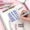 Supplies Kawaii Blue for Kids Cartoons Washable Handle Student Pen Press Pen Erasable Pen Gel Pens