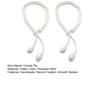 2Pcs Boho Style Curtain Straps Handmade Natural Cotton Linen Curtain Ties Decorative Curtain Rack Balcony Towel Holder