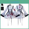 Costume Cosplay Akiyama Mizuki di Project Sekai Colorful Stage in Tessuto di Poliestere per Role Play Anime