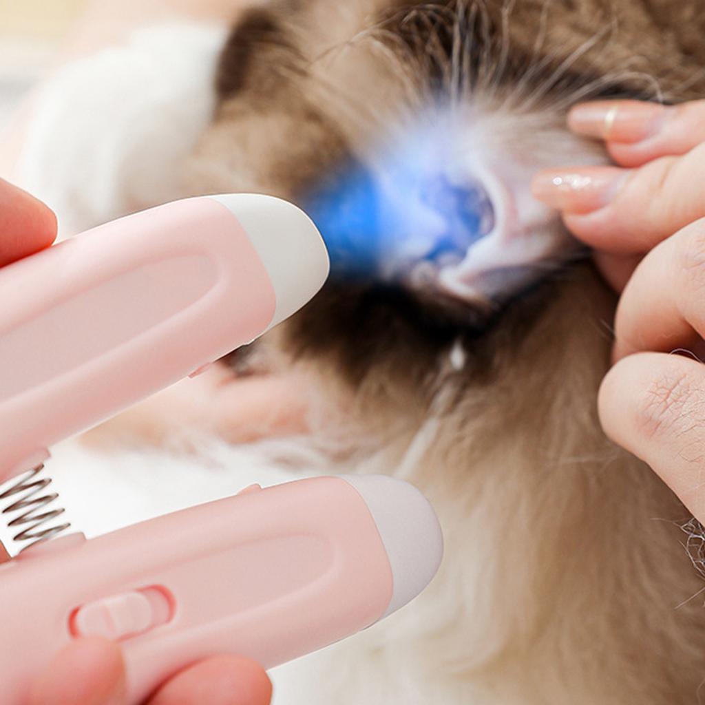 2-in-1 Cats And Dog Nail Clippers With Lamp And Nail Polish