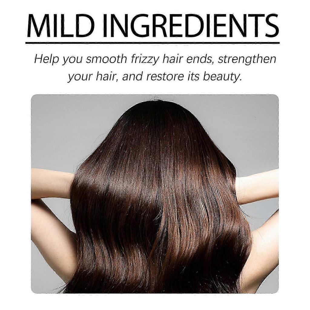 Nourishing Hair Essential Oil for Frizz Control & Repair - Squalane & Tocopherol, Lightweight, Non-Greasy, Strengthens & Restores Dry Ends - 60ml