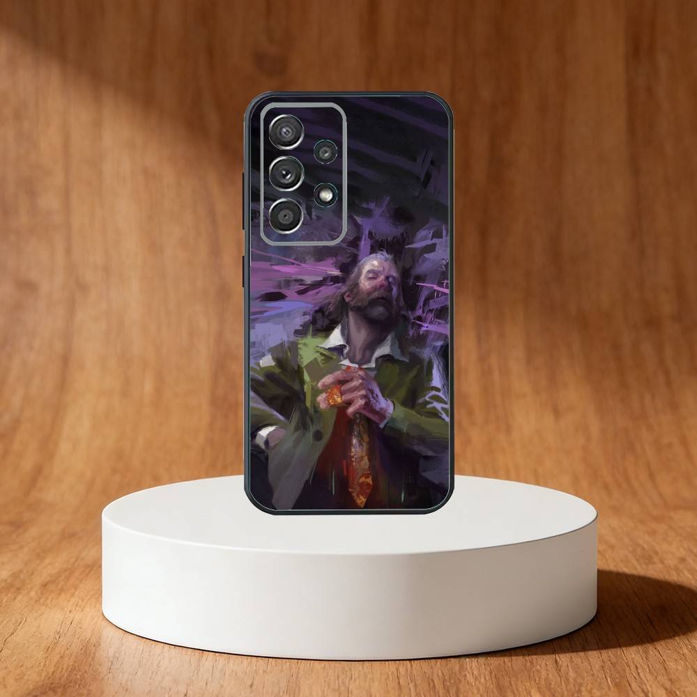 G-Game D-Disco E-Elysium Phone Case For Samsung S25,S24,S21,S22,S23,S30,Ultra,S20,Plus,Fe,Note,10,9,5G Black Cover