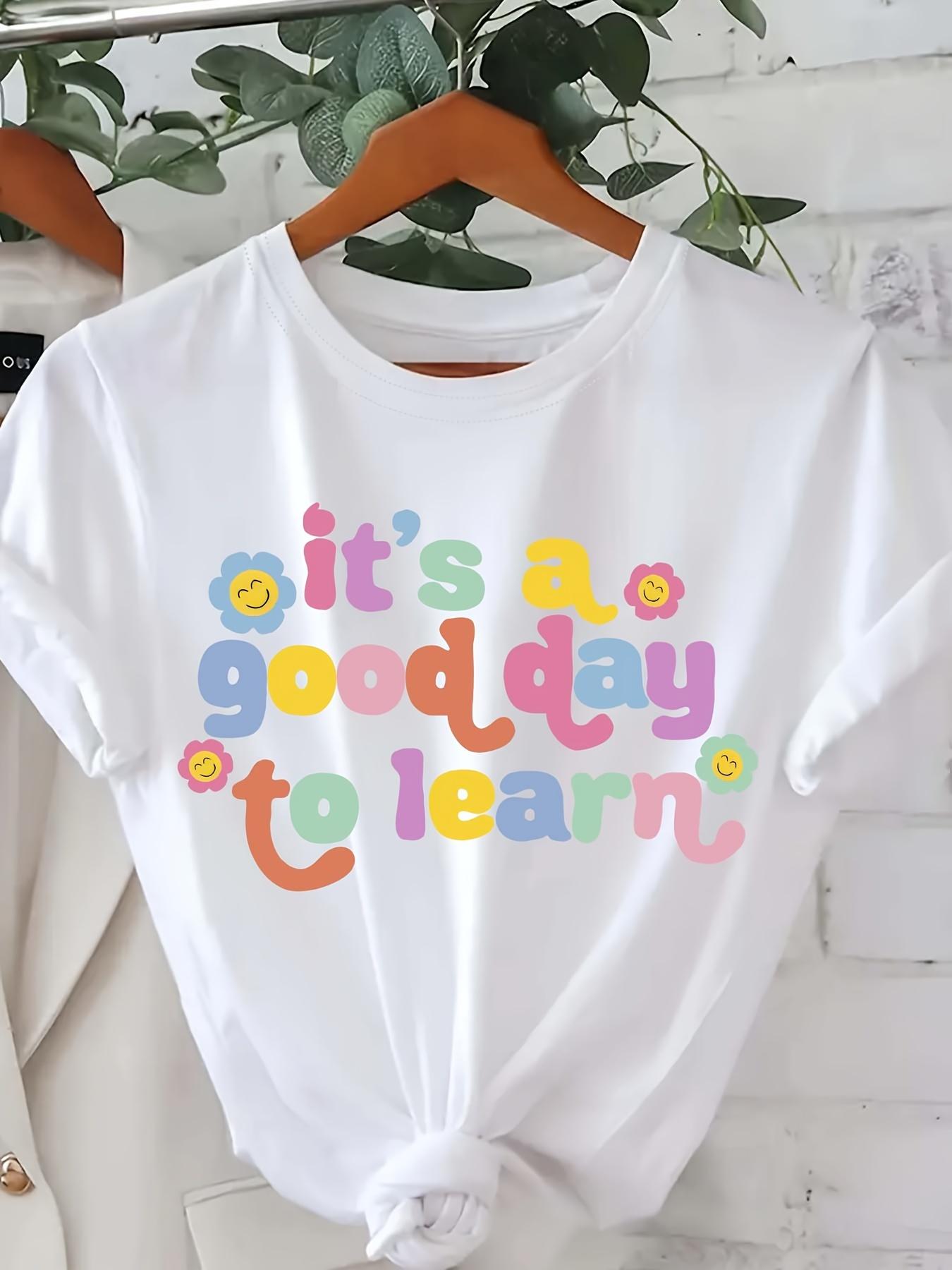 

Four joyful Faces it s a good day-Standard Style Short Sleeve T-Shirt S белый