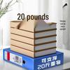 A4 Thickened Plastic Document Storage Boxes, 12-Pack