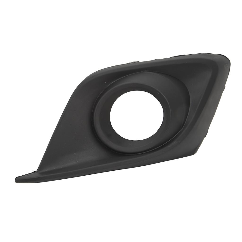 Fog Lamp Cover Black Front Bumper Foglight Cover Replacement for Mazda 3 2014 To 2016 Right: