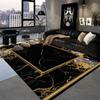 Europe And America Luxury Rugs For Living Room Decoration Home Golden Parlor Large Carpet Non-Slip Bedroom Mat Washable Soft Rug
