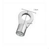 OT Copper Ring Terminal, coldpressed uncoated connector, wiring, vehicle, solar Silver OT168 100pcs
