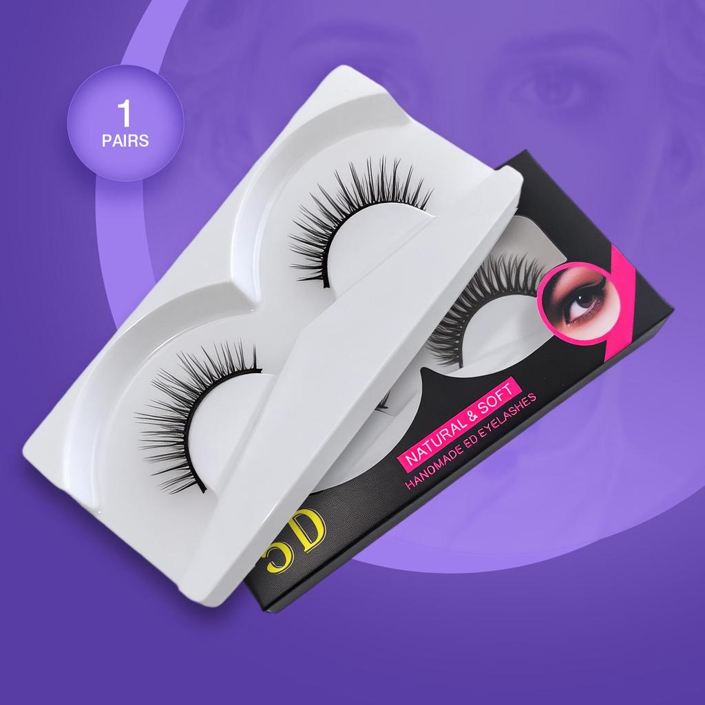 New Invisible Magnetic Eyeliner Liquid False Eyelashes - Celebrity Recommended, No Sagging, Easy To Wear