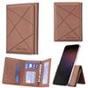 EUCAGR Artificial Leather Credit Card Magnetic Elastic Wallet(5 Card Slot)with Strong Magnetic Accessories | ID Card Clip Wallet