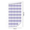 Harlequin Diamonds Wallpaper White and Blue for Living Room and Bedroom 50x1000