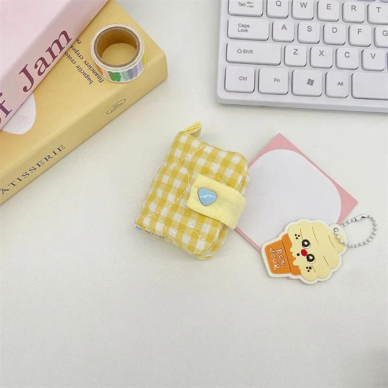 1 Pièce Mini Album Photo à Reliure Grille - Pochette d'Insertion ID de 1/2 pouce Style Mignon pour Stockage de Photos d'Idoles