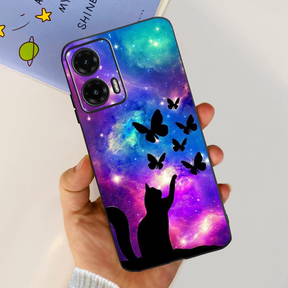 For Motorola Moto G35 G55 G85 Case Cute Painted Cover Matte Phone Case For Moto G85 G 35 G55 MotoG35 MotoG55 MotoG85 Soft Fundas