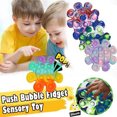 1 szt. Push Bubble zabawka sensoryczna specjalne potrzeby antystresowe