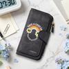 Cute Cartoon Pattern Wallet Fashion Portable Casual Purse Large Capacity Multi Card Holder for Daily Use